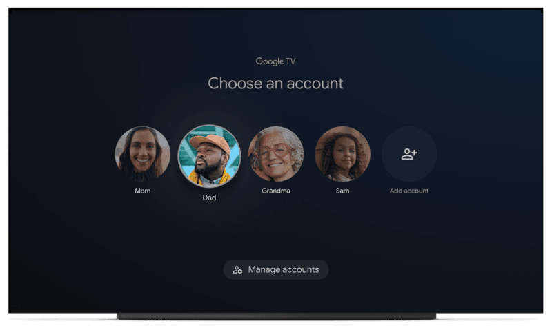 Google TV features finally make sense with new multi-user support